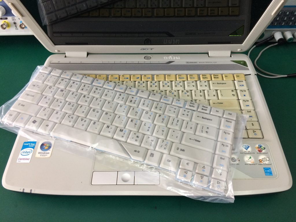 ACER 4720 เปลี่ยน Keyboard