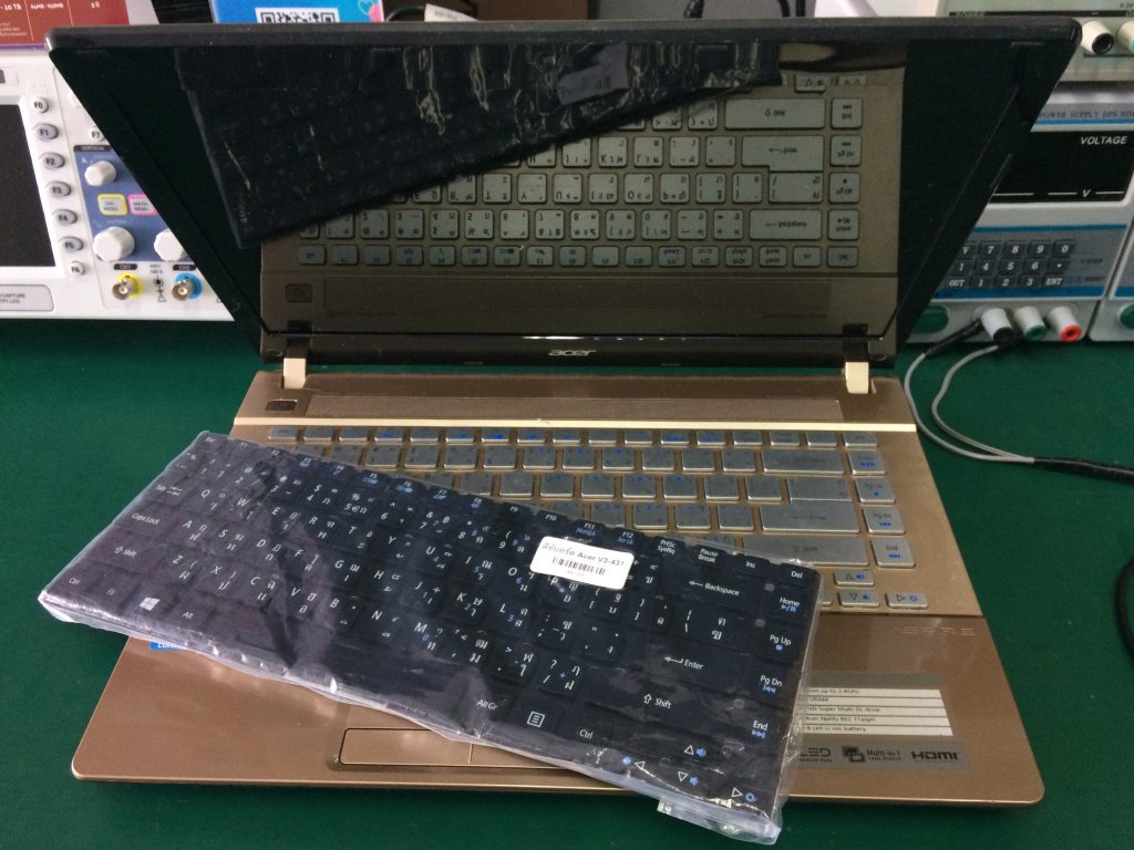 ACER V3-471G เปลี่ยน Keyboard