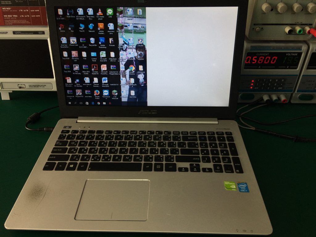 ซ่อม ASUS K551LB เปลี่ยนจอ