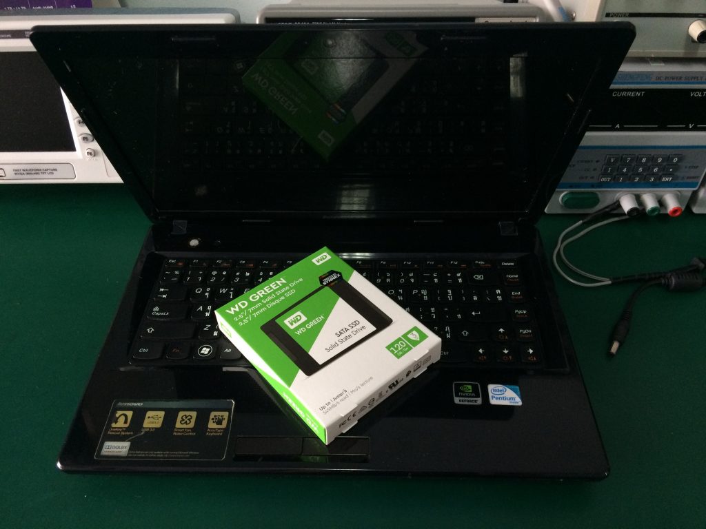 LENOVO G480 เปลี่ยน SSD