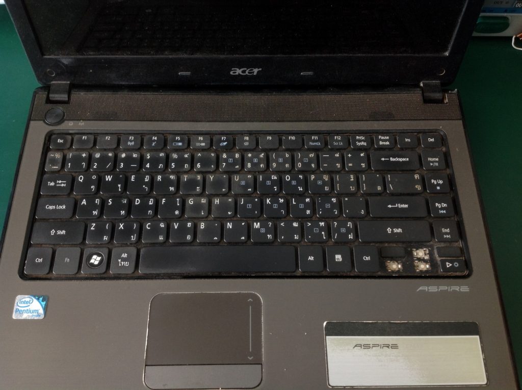 ACER 4741Z เปลี่ยน Keyboard