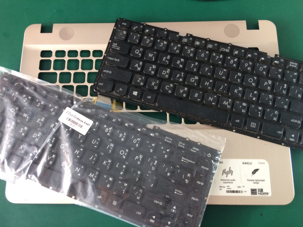 ASUS K441UV เปลี่ยน Keyboard
