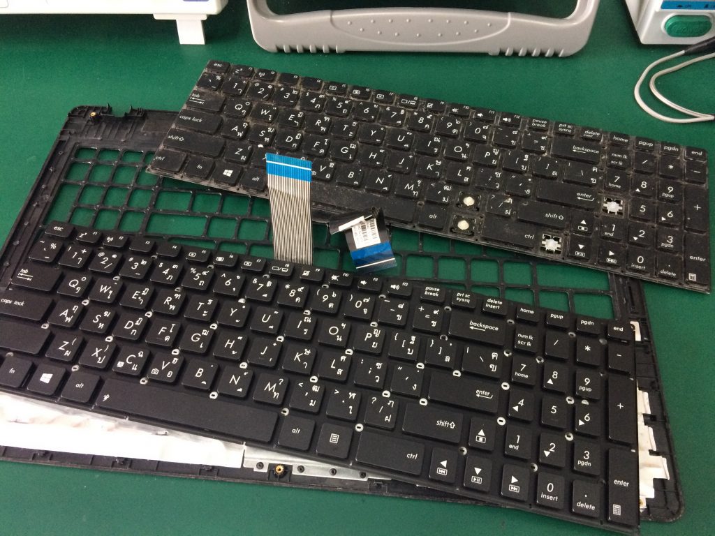 เปลี่ยน Keyboard โน๊ตบุ๊ค