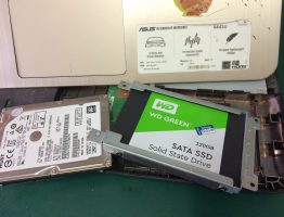 ASUS K441U เปลี่ยน SSD