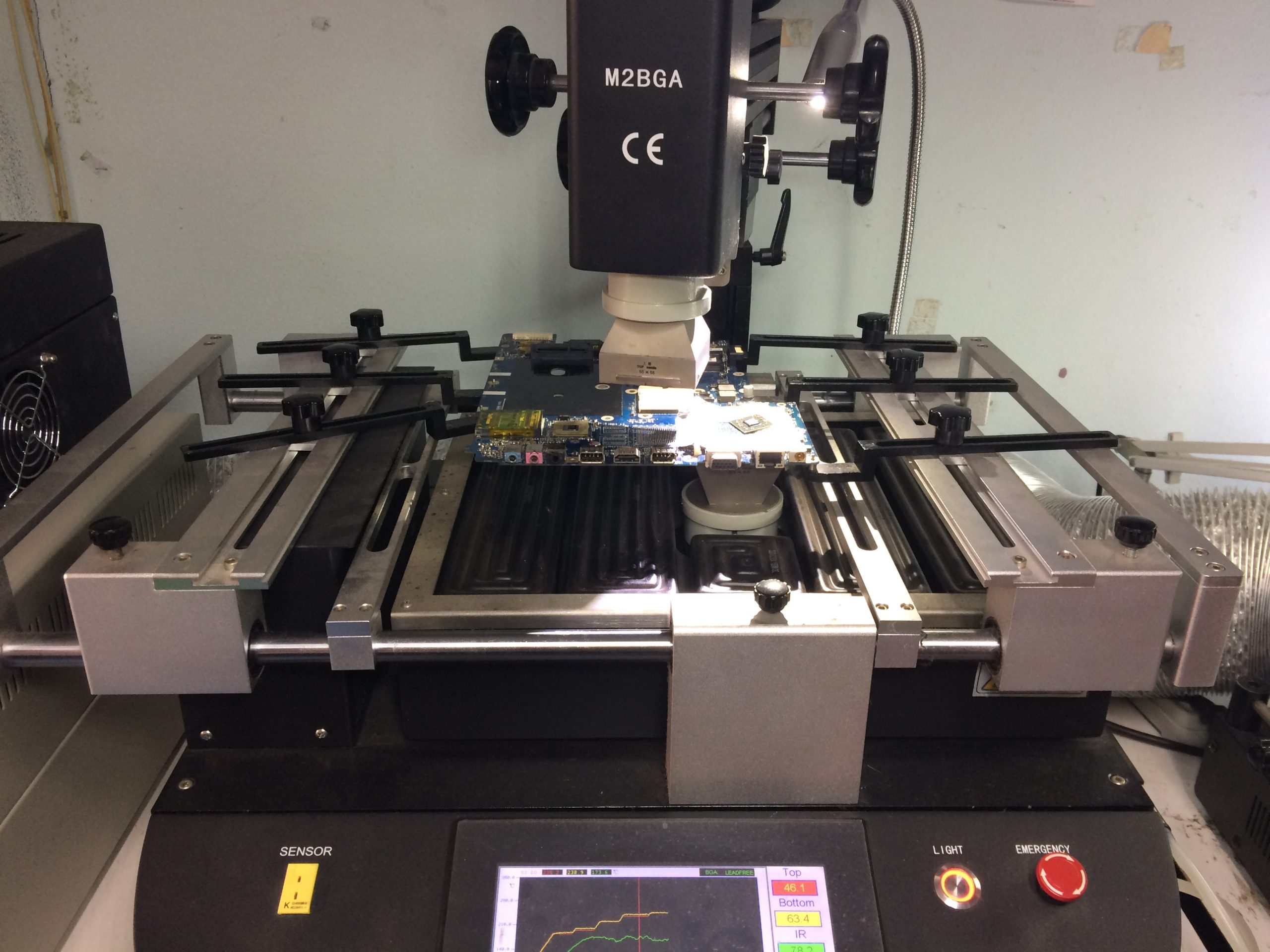 ACER 4540 ไม่มีภาพ เปลี่ยนชิพการ์ดจอ