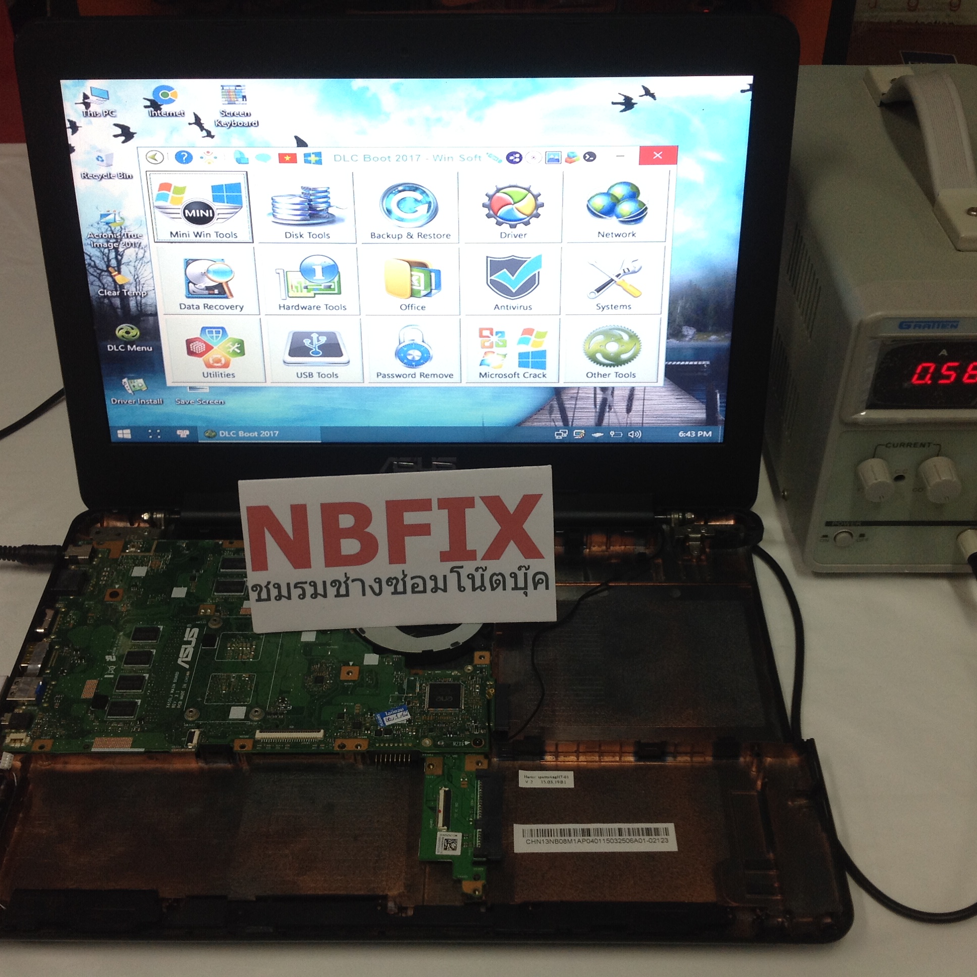 ASUS X455LJ เปิดไม่ติด