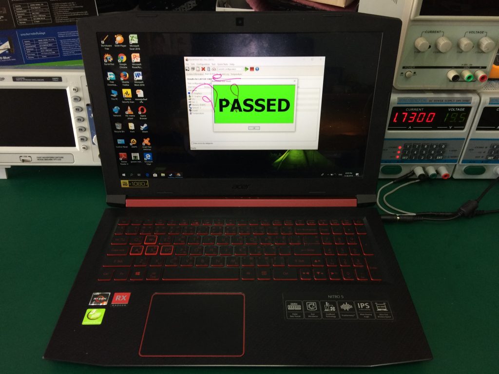 ACER NITRO5 AN515 เปิดไม่ติด