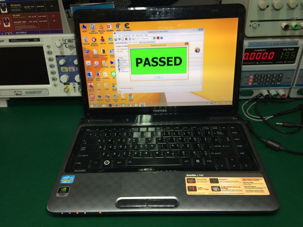 TOSHIBA L745 ดับบ่อย