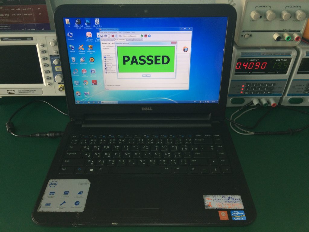 ซ่อมโน๊ตบุ๊ค DELL 3421 อาการเปิดไม่ติด