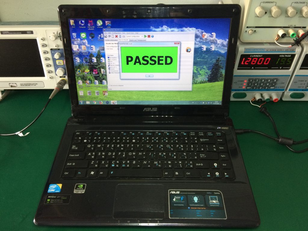 ASUS A42J ไม่มีภาพ