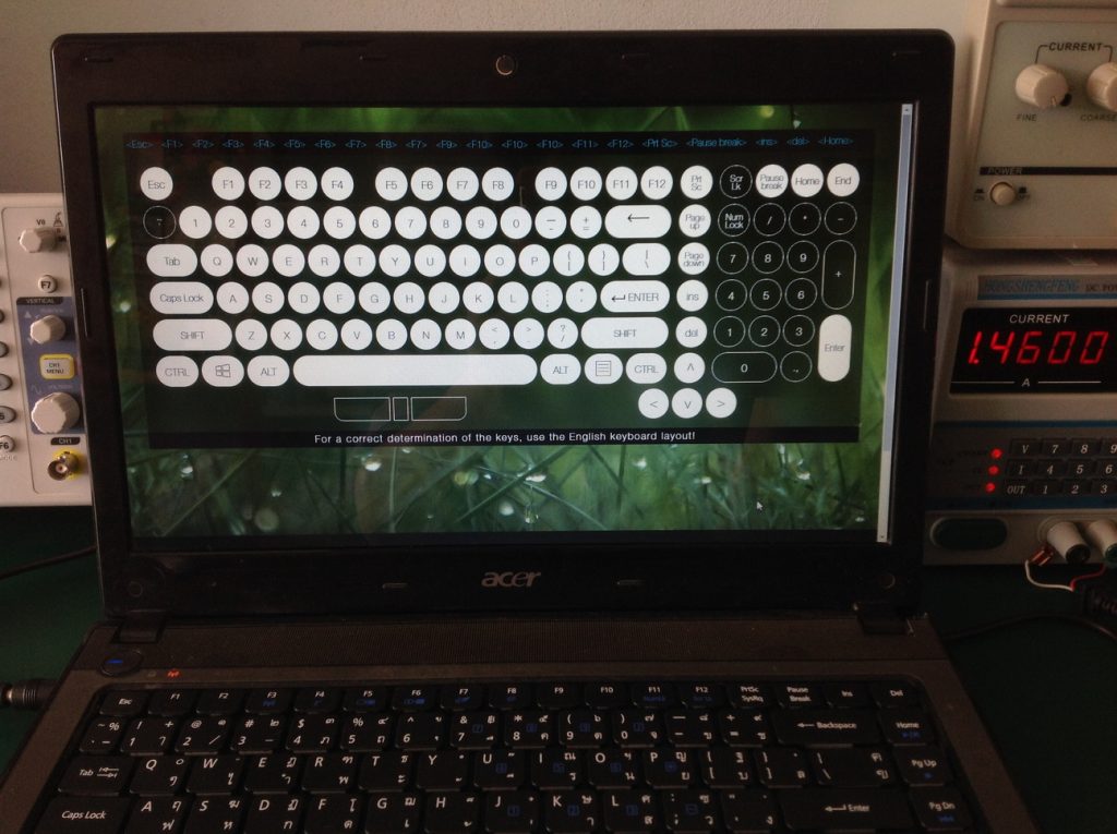 ทดสอบ ACER 4741Z หลังเปลี่ยน Keyboard ใหม่