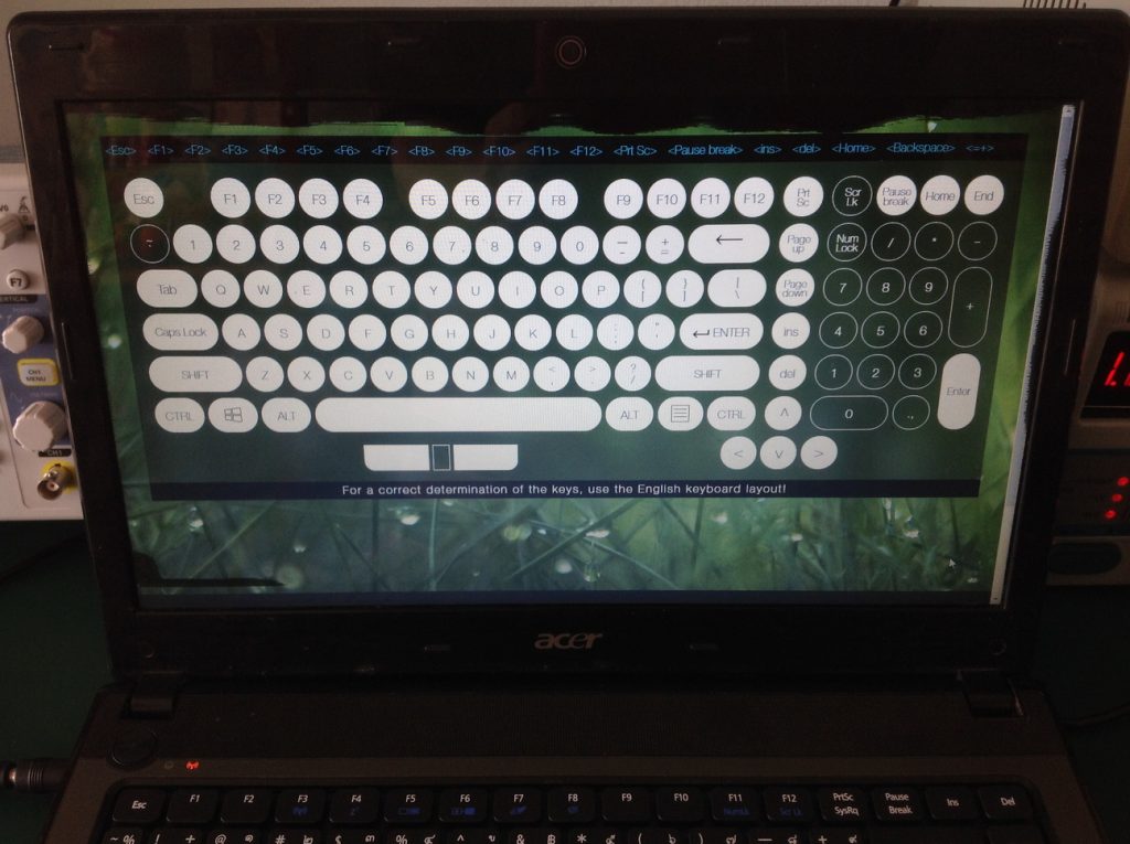 ทดสอบ ACER 4741Z หลังเปลี่ยน Keyboard ตัวใหม่