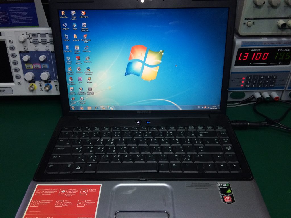 COMPAQ CQ40 เปลี่ยนจอ