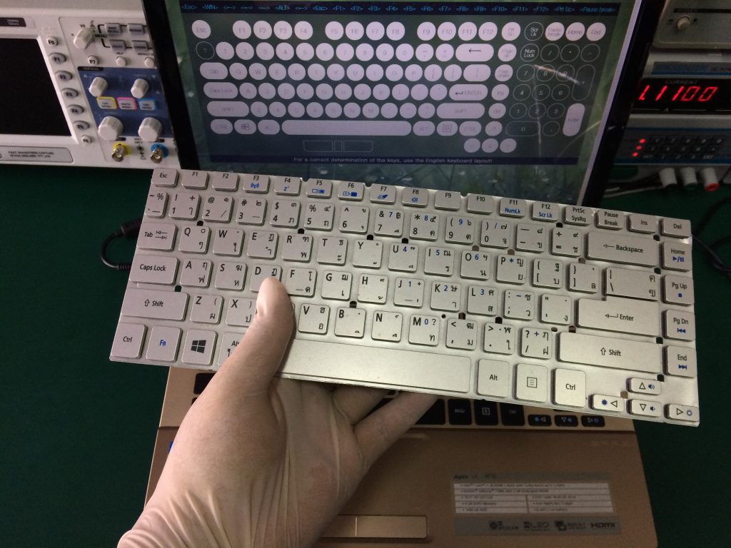 ACER V3-471G เปลี่ยน Keyboard