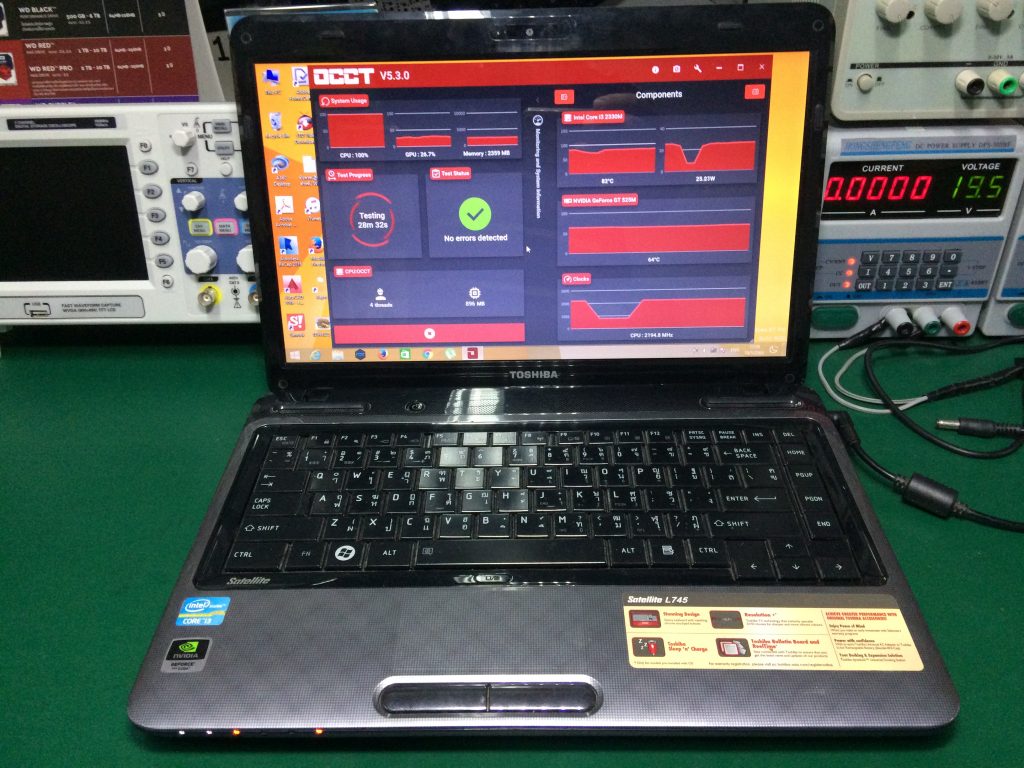 TOSHIBA L745 เครื่องดับ