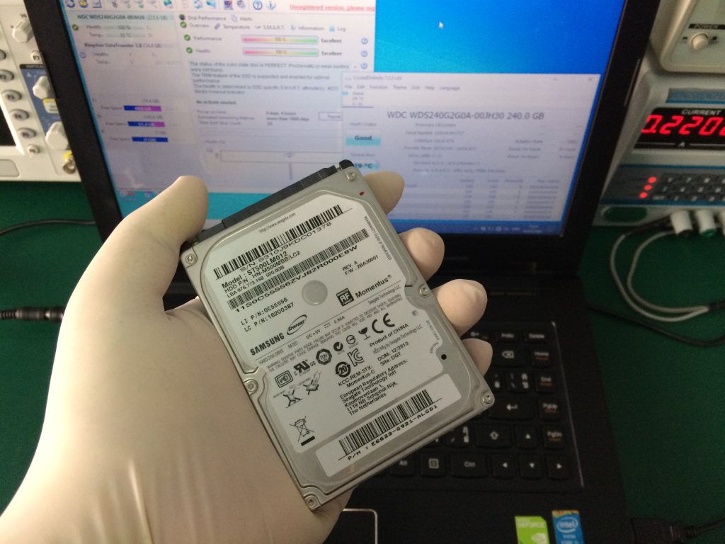 LENOVO S410p เปลี่ยน HDD ไปใช้ SSD แทน