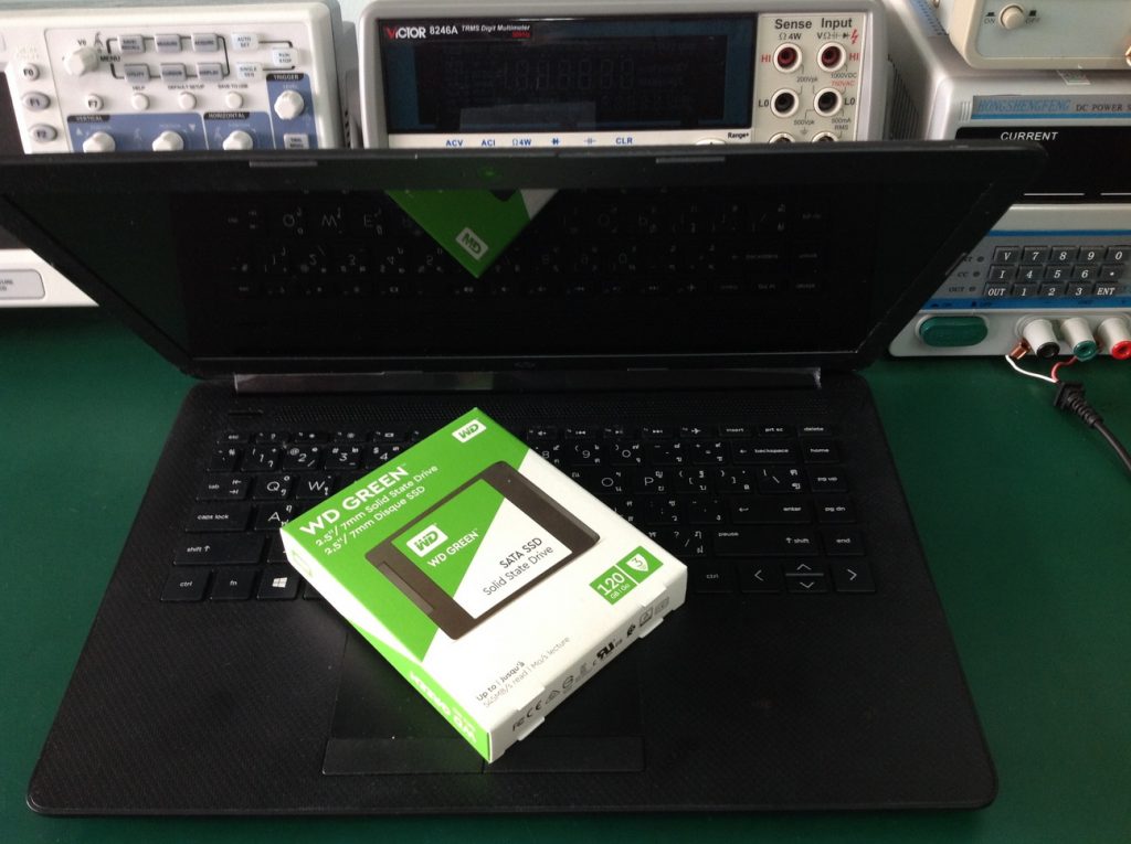 HP 14-cm0112AU เปลี่ยน SSD