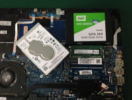 HP 14-cm0112AU เปลี่ยน SSD