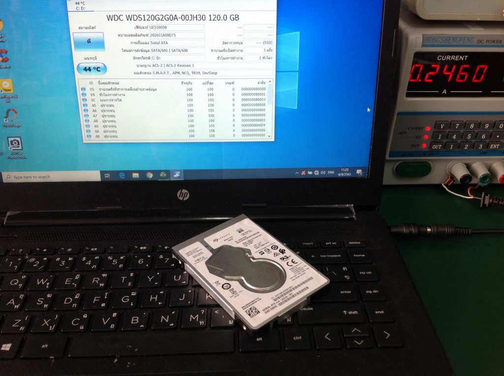 HP 14-cm0112AU เปลี่ยน SSD