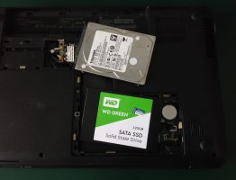 HP 1000 เปลี่ยน SSD