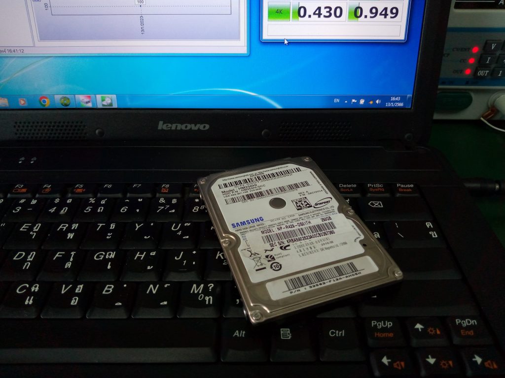 ซ่อม LENOVO G450 เปลี่ยน HDD มือ2