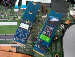 ACER TMP449 เปลี่ยน SSD