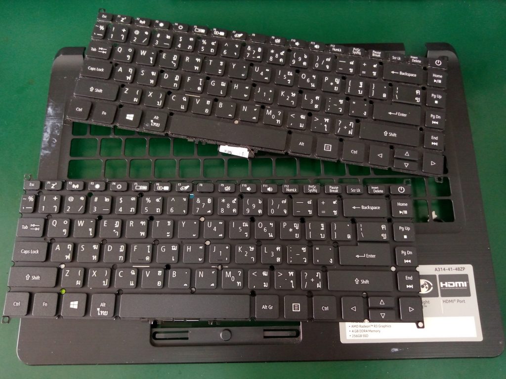 เปลี่ยน Keyboard โน๊ตบุ๊ค