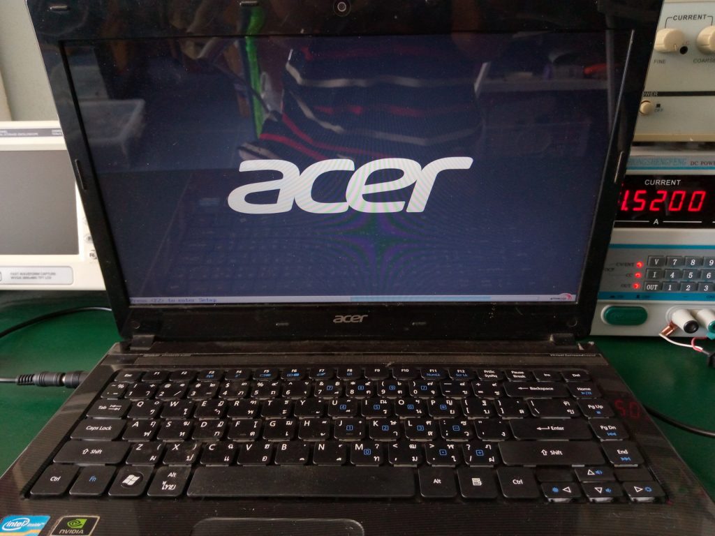 ACER 4752G ค้างโลโก้ ACER