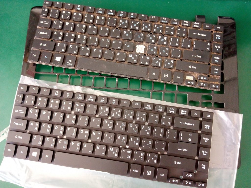 เปลี่ยน Keyboard โน๊ตบุ๊ค