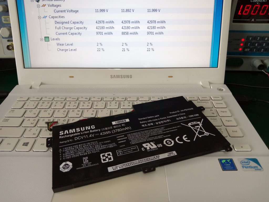 SAMSUNG NP370R4V เปลี่ยนแบต