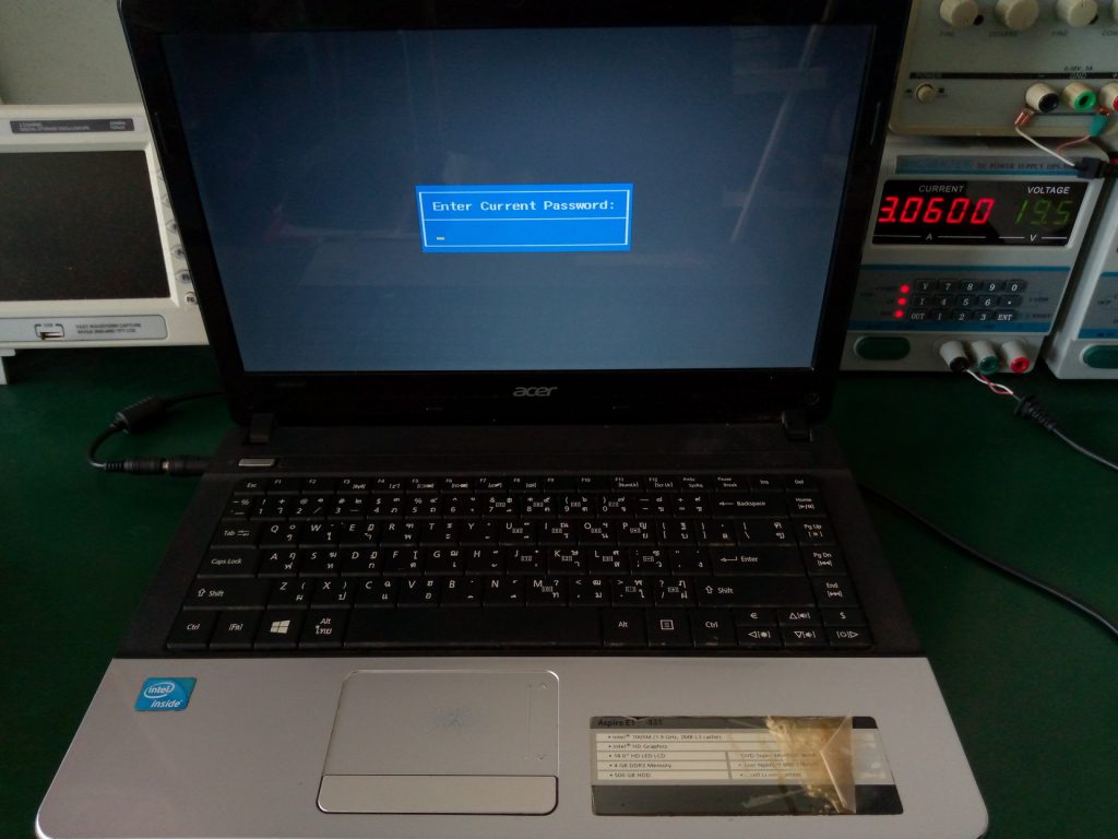 ACER E1-431 ติด password BIOS