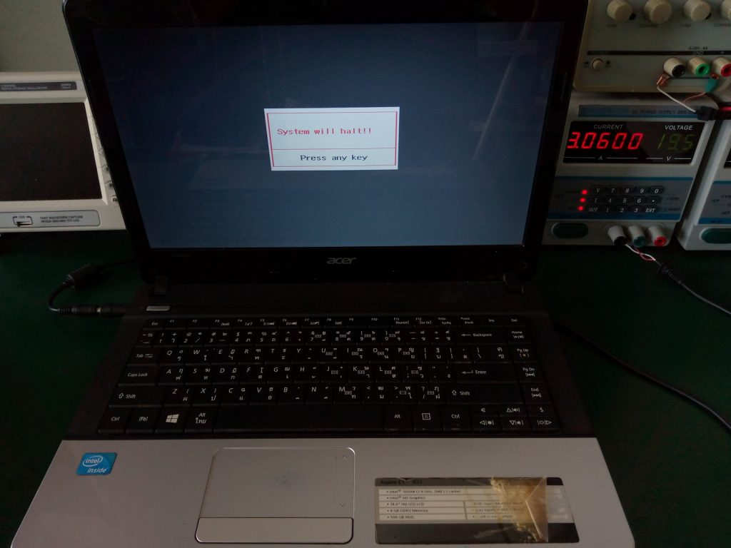 ACER E1-431 ติด password BIOS