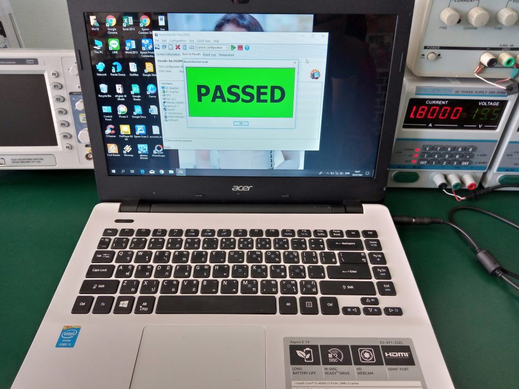 ACER E5-471 ไม่มีภาพ