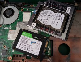 ASUS X452MJ เปลี่ยน SSD