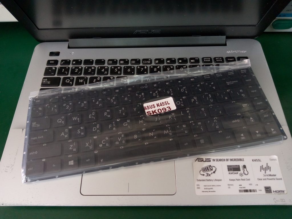 ASUS K455L เปลี่ยน Keyboard