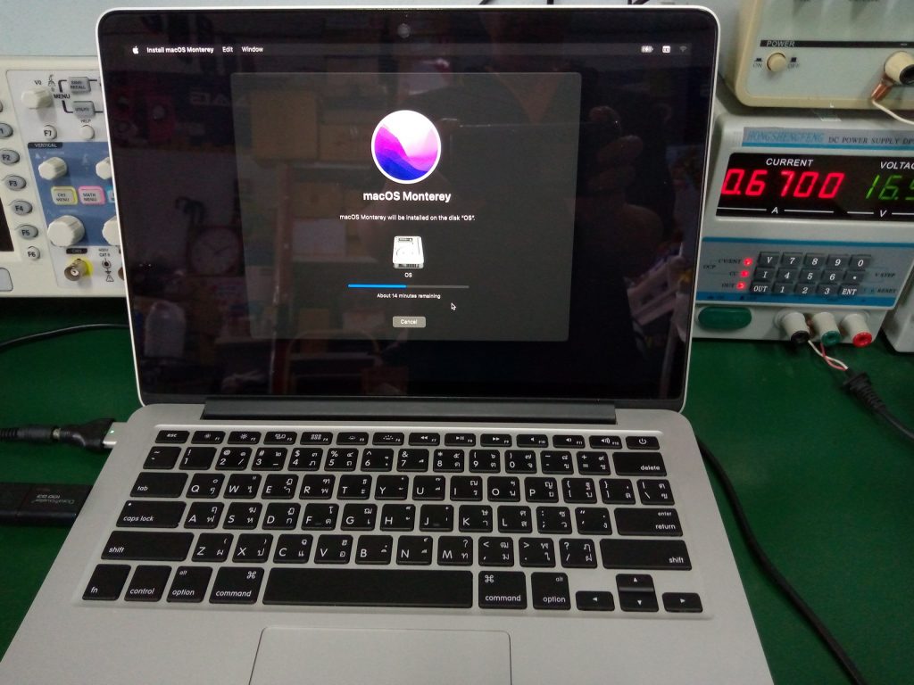 MacBook ลง OS ใหม่