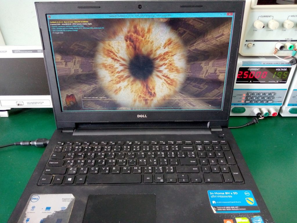 ซ่อม DELL 3542 เปิดไม่ติด ไฟไม่เข้า