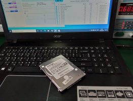 ACER E5-575G เปลี่ยน SSD