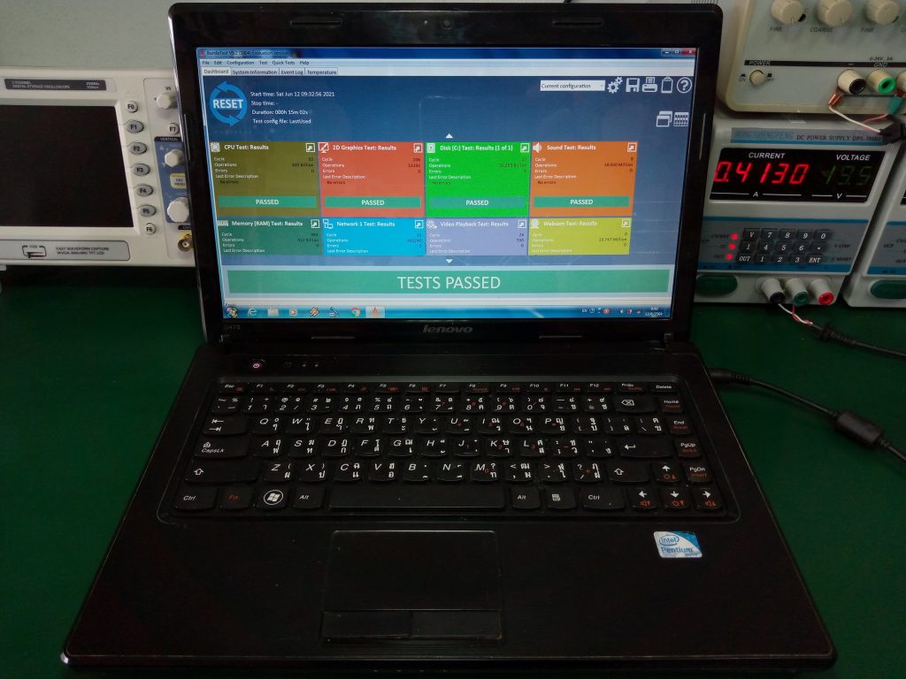 LENOVO G470 เปิดไม่ติด