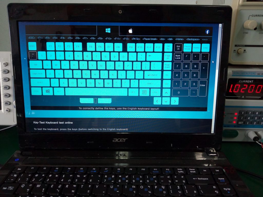 ACER 4752Z เปลี่ยน Keyboard