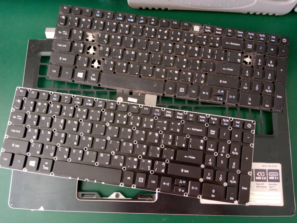 เปลี่ยน Keyboard โน๊ตบุ๊ค