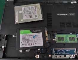 DELL 14-5468 เปลี่ยน SSD