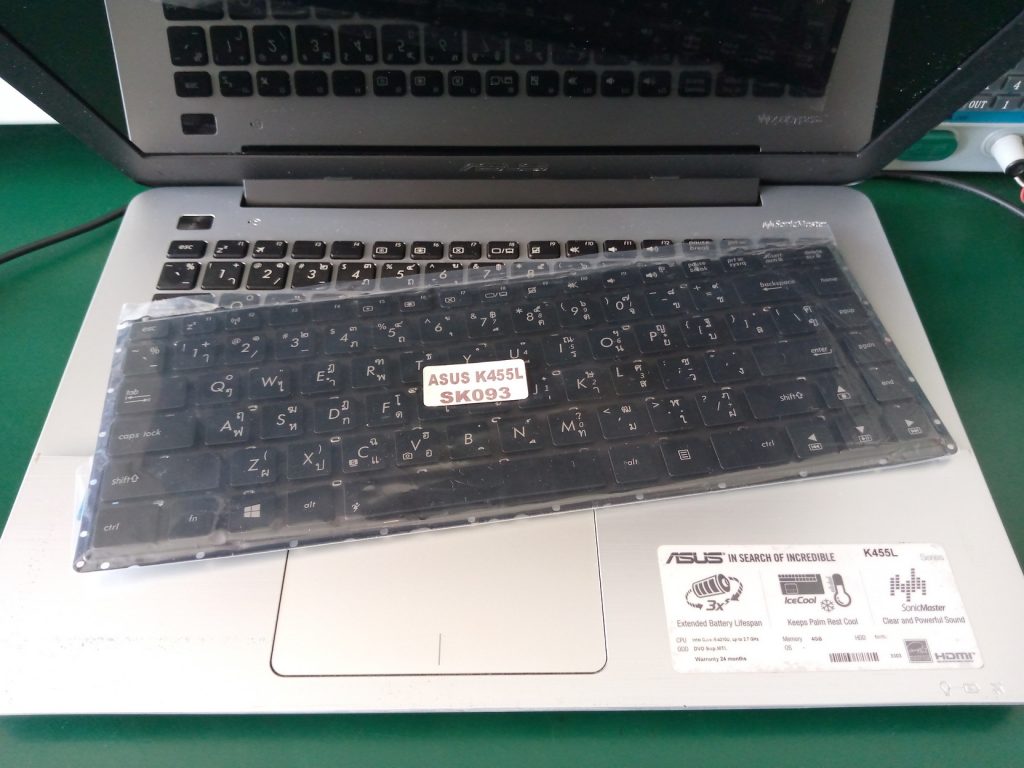 ASUS K455LD เปลี่ยน Keyboard