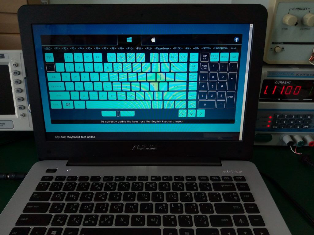 ASUS K455LD เปลี่ยน Keyboard