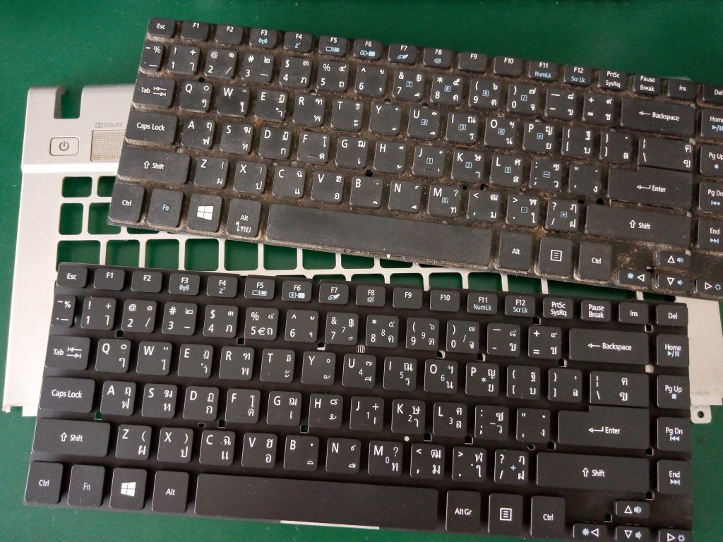 เปลี่ยน Keyboard โน๊ตบุ๊ค ACER