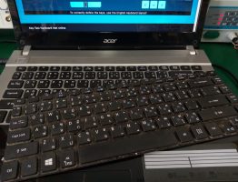 ACER V3-471 เปลี่ยน Keyboard
