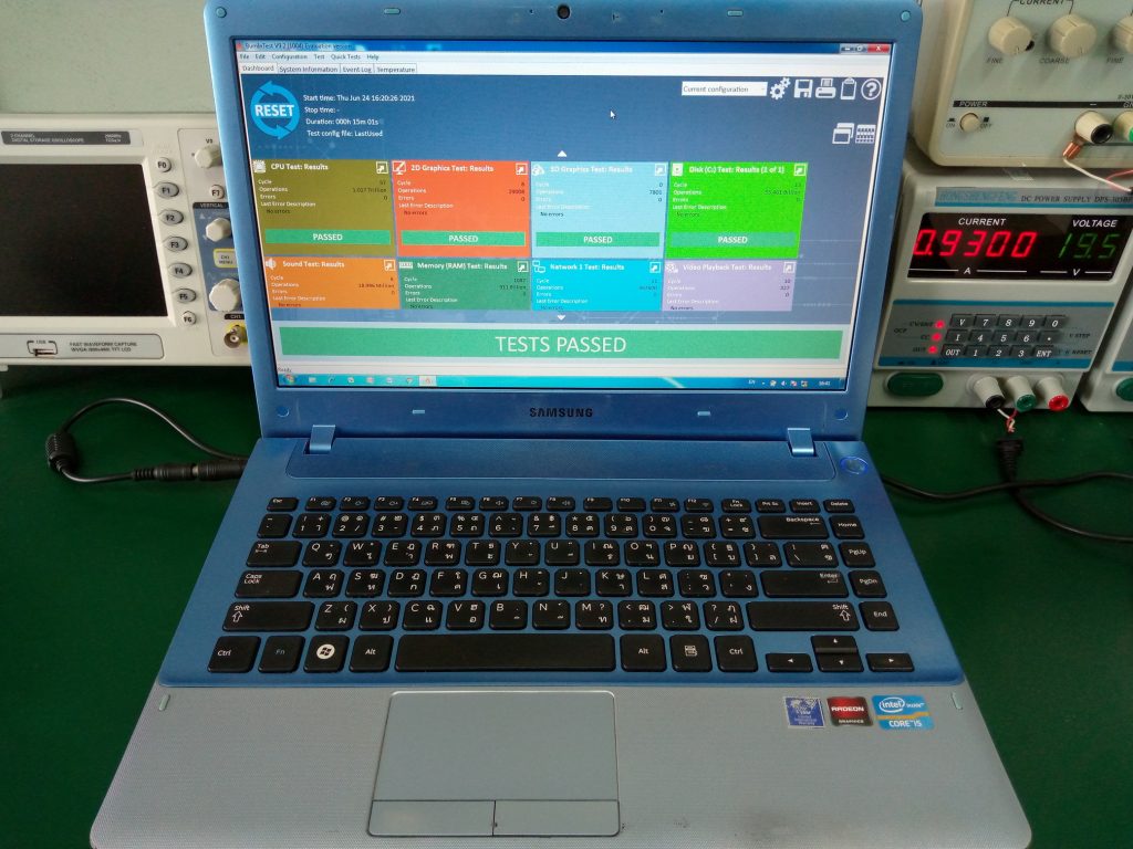 SAMSUNG NP350V เปิดไม่ติด