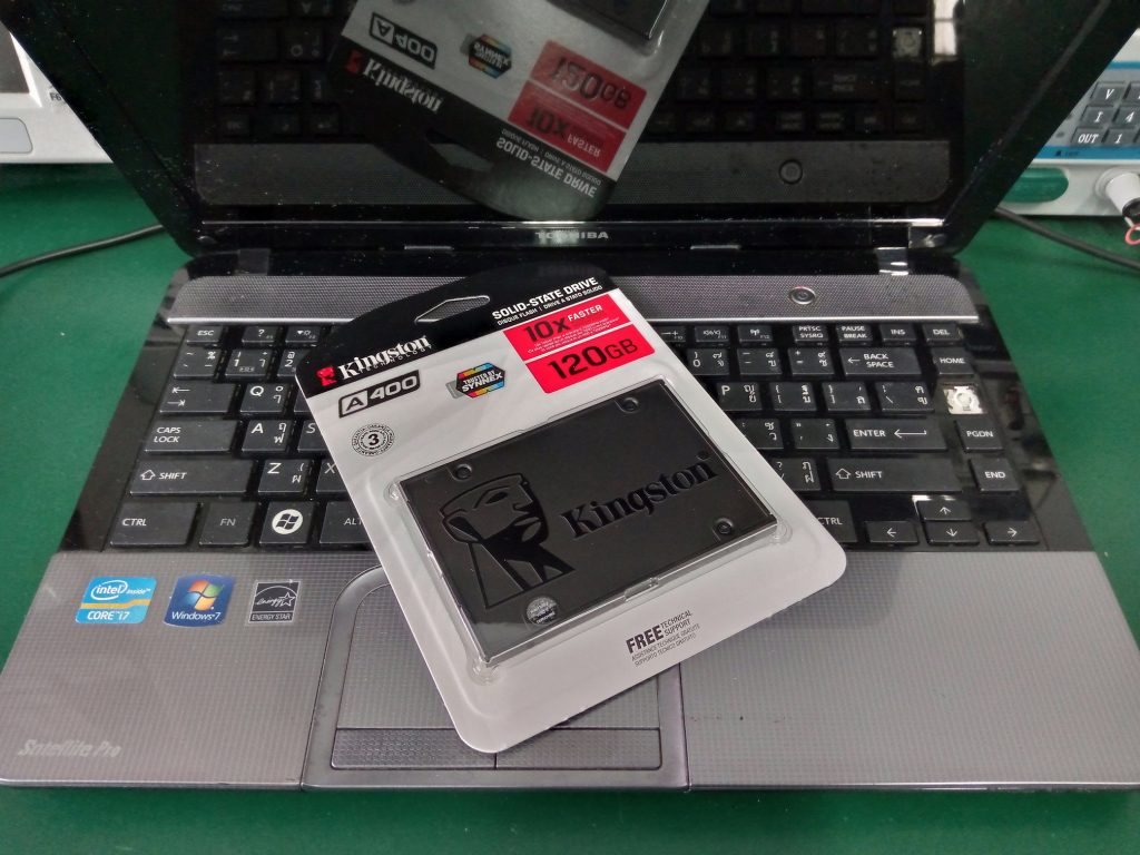 TOSHIBA L830 เปลี่ยน SSD