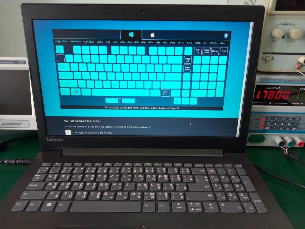 LENOVO 300-15ARR เปลี่ยน Keyboard