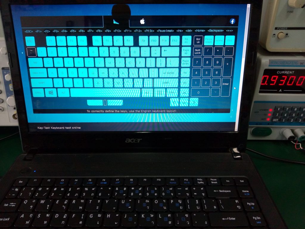 ACER 4552 เปลี่ยน Keyboard